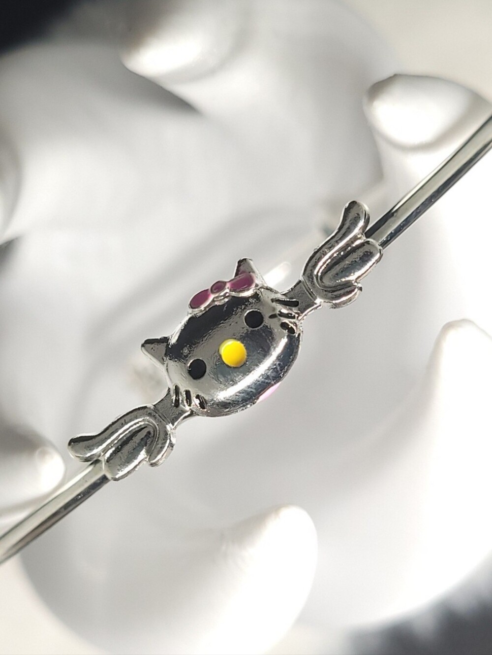 Hello Kitty Bangle Slide Bracelet | Adjustable